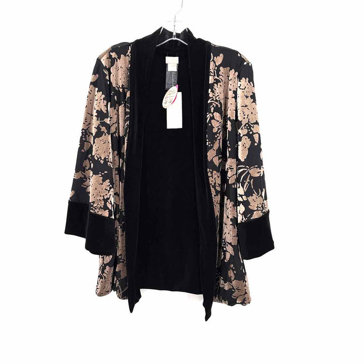 Size S Chico's Multi-Color Velvet Jacket