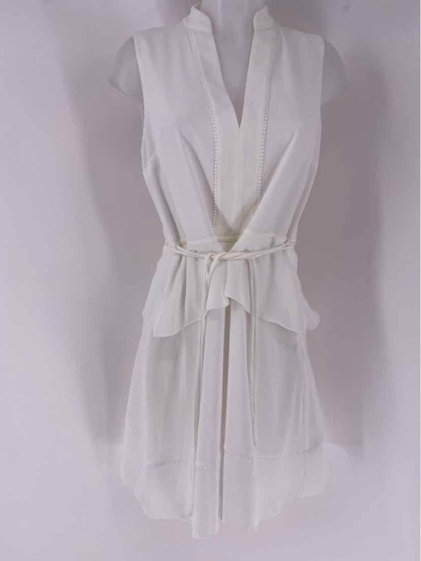 Size 6 CLUB MONACO White Dress