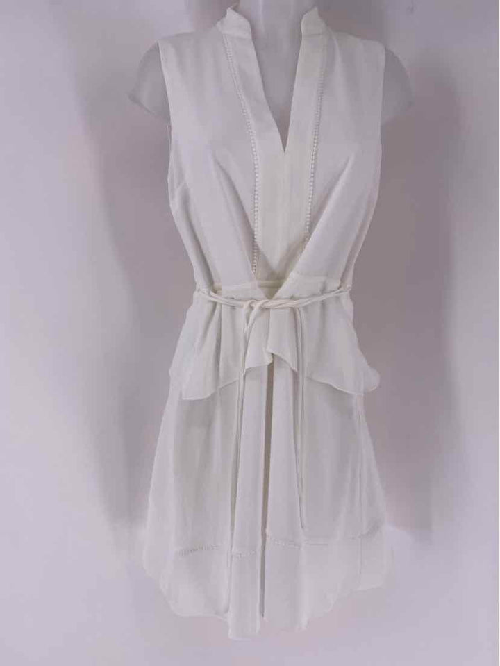 Size 6 CLUB MONACO White Dress