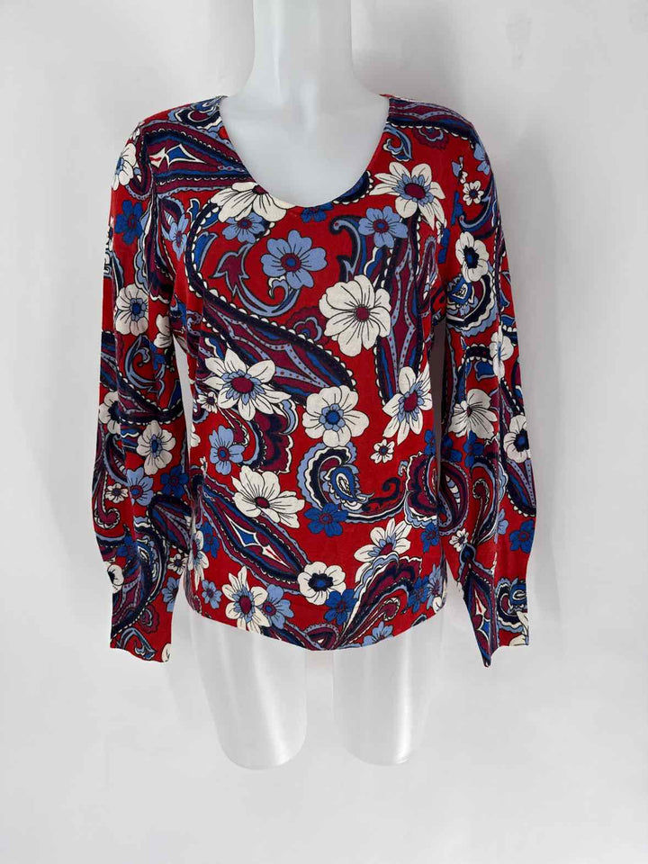 Size M Talbots Red Sweater