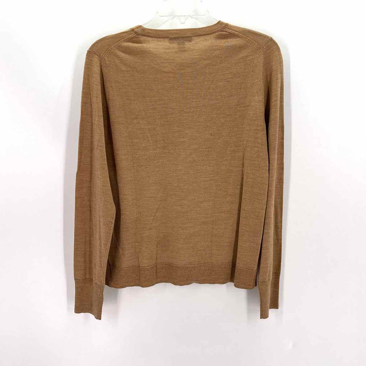 Size M J Crew Tan Wool Sweater