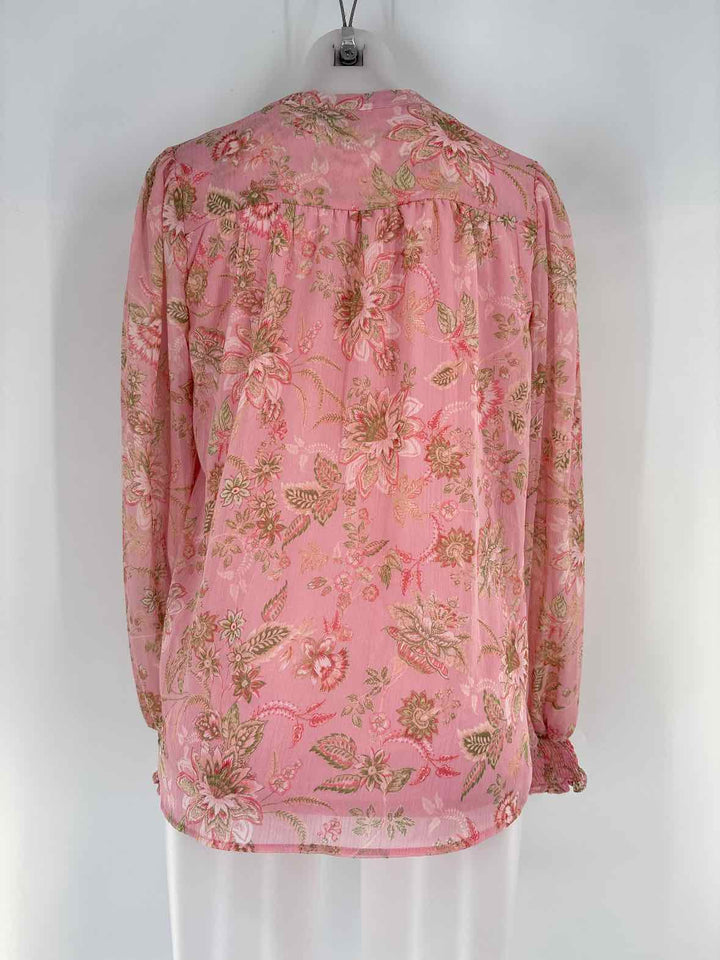 Size M JOIE PINK PRINT Shirt