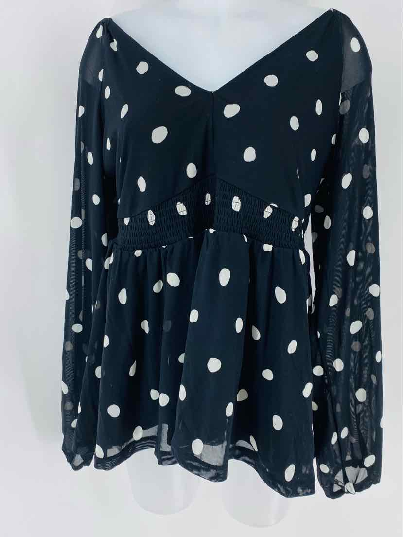 Size L Torrid Black Shirt