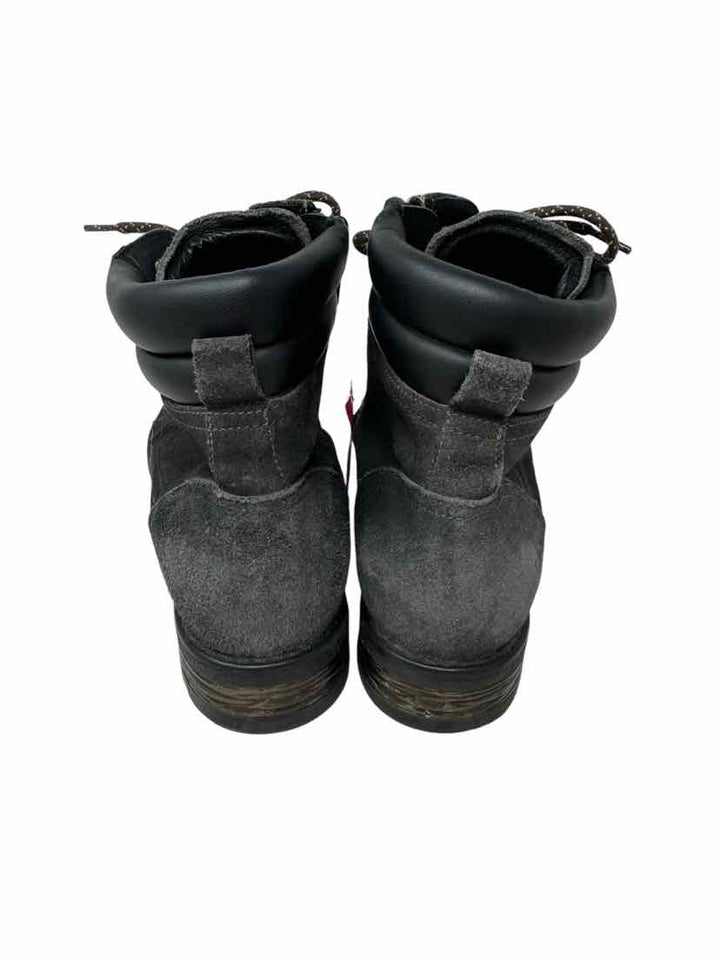 Shoe Size 8 TAOS Gray Leather Boots