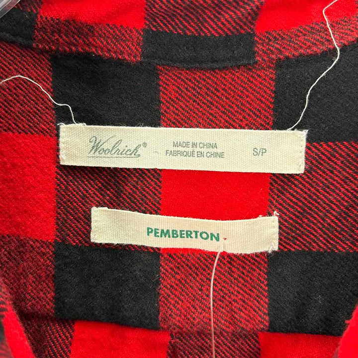 Size S Red Flannel Shirt