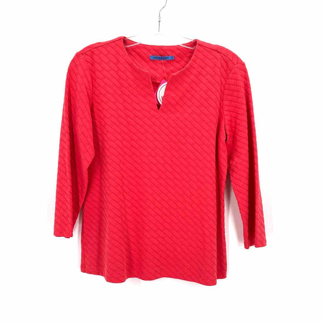 Size M J MCLAUGHLIN Orange Shirt