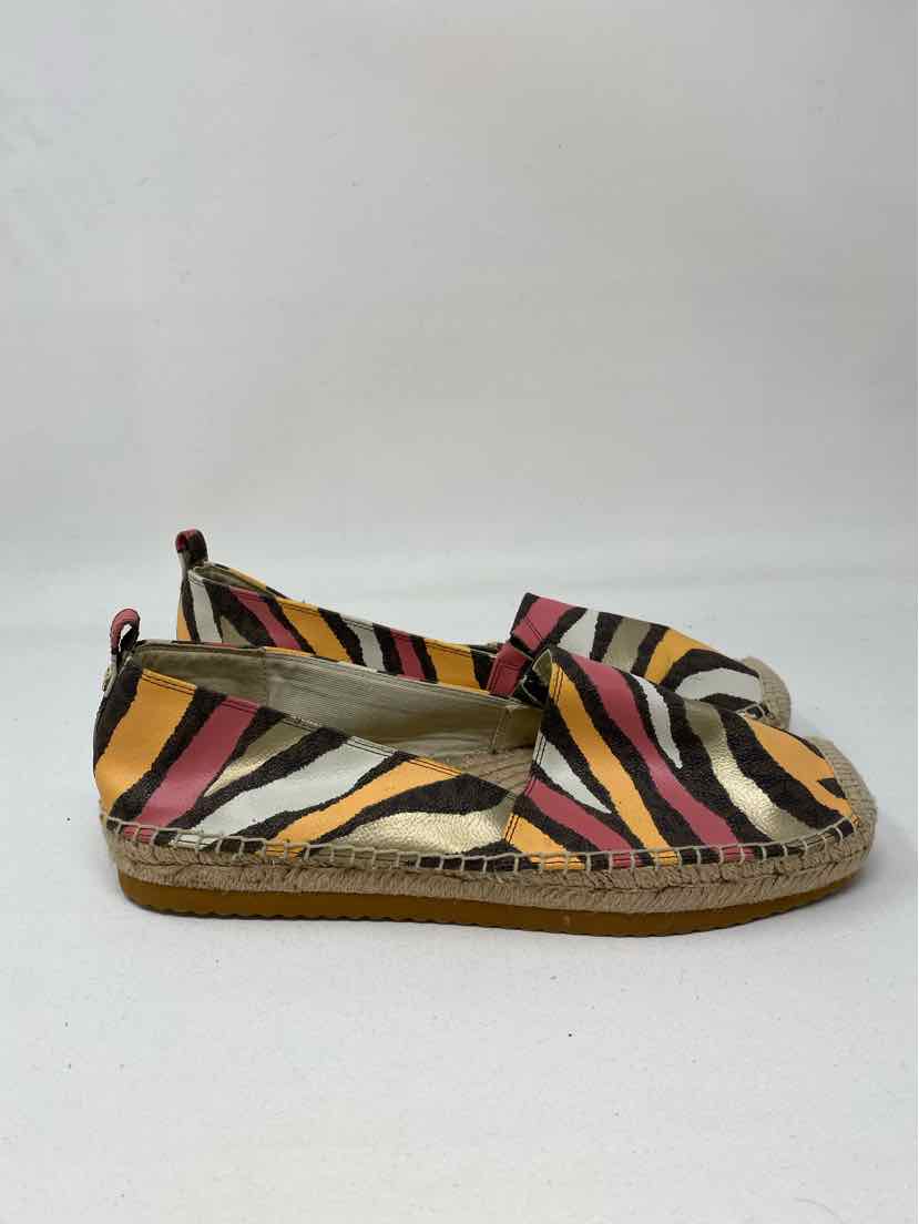 Shoe Size 10 Michael Kors Multi-Color Flats