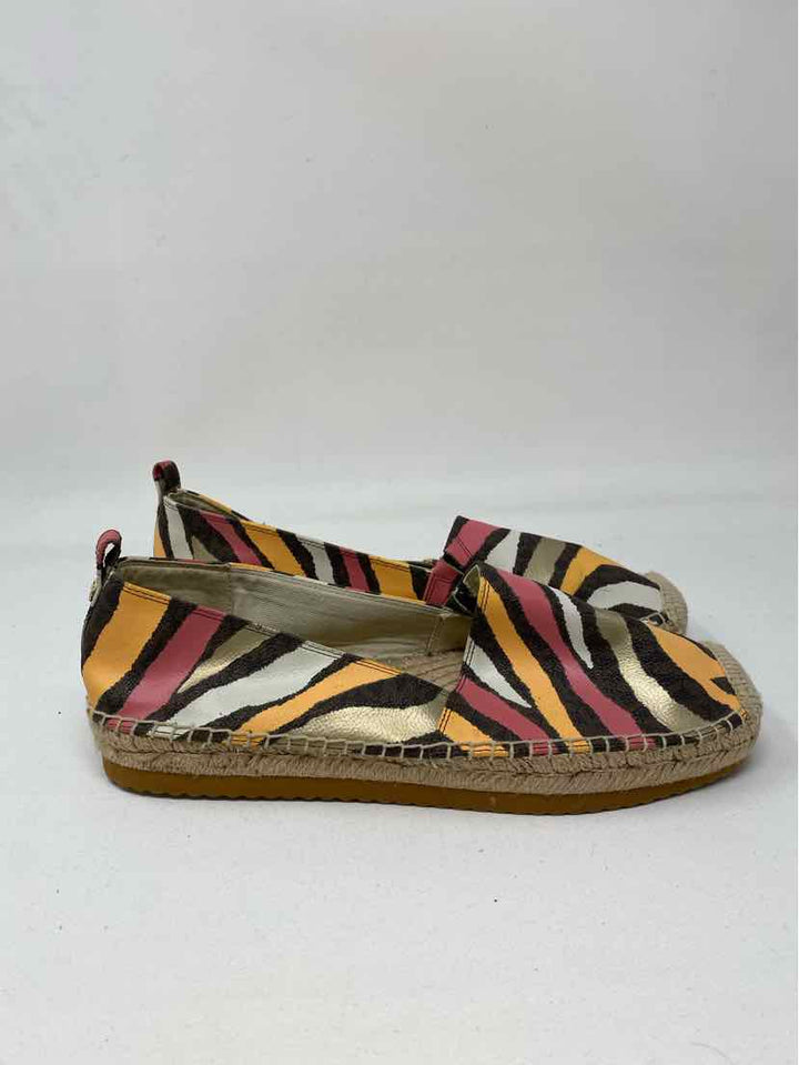 Shoe Size 10 Michael Kors Multi-Color Flats