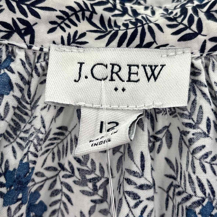 Size 12 J Crew White Dress