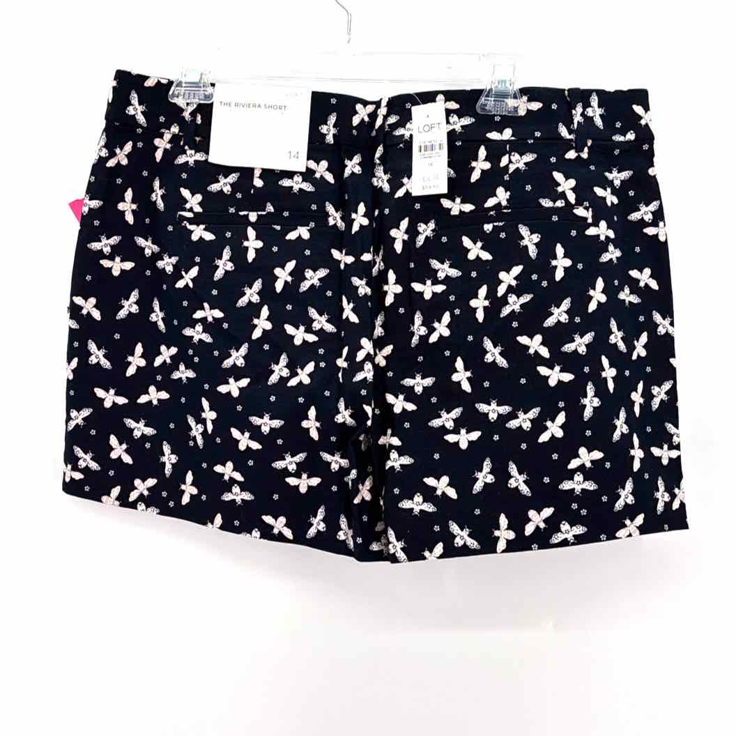 Size 14 LOFT Navy Shorts