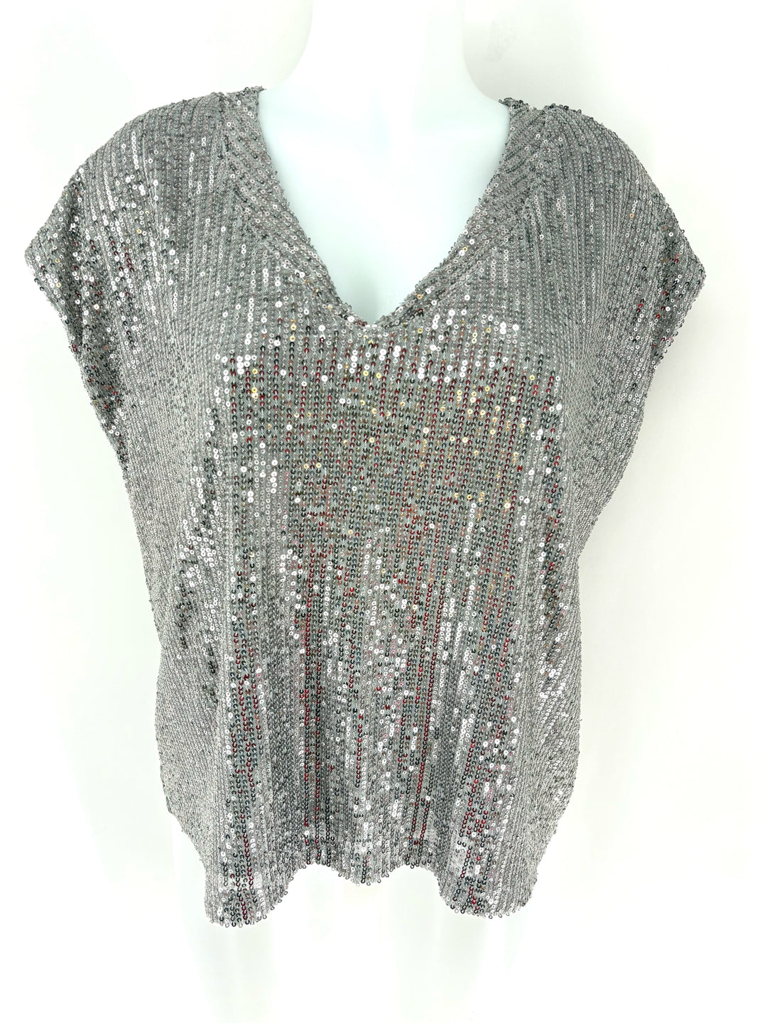 Size XL AQUA Gray Shirt