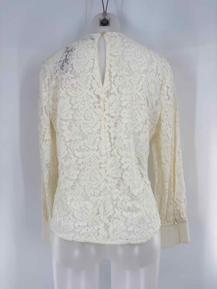 Size 8 RALPH LAUREN Cream Shirt