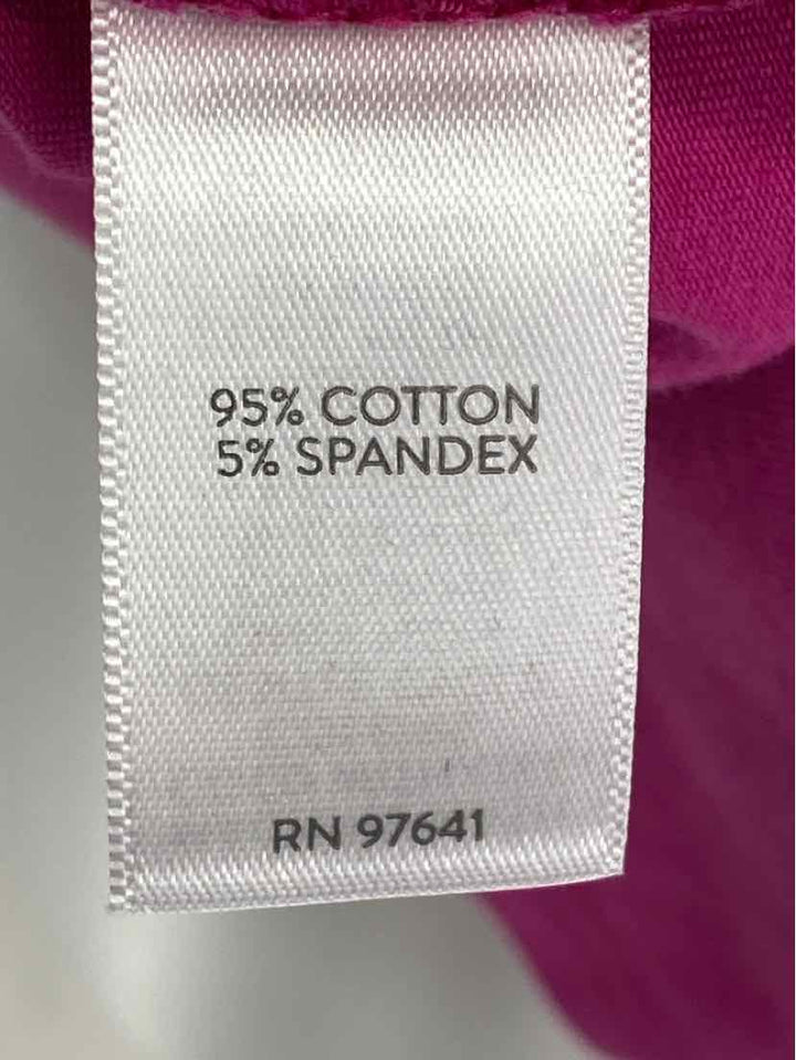 Size 4X J JILL Fuschia Cotton Shirt