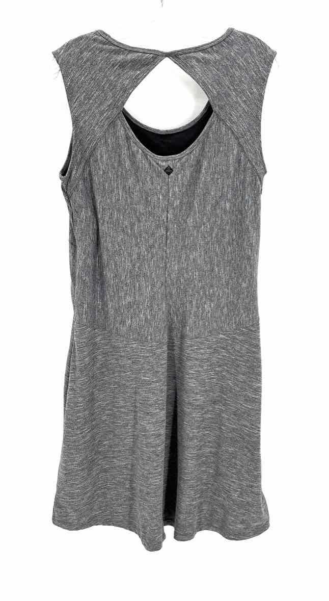 Size L PRANA Gray Knit Dress