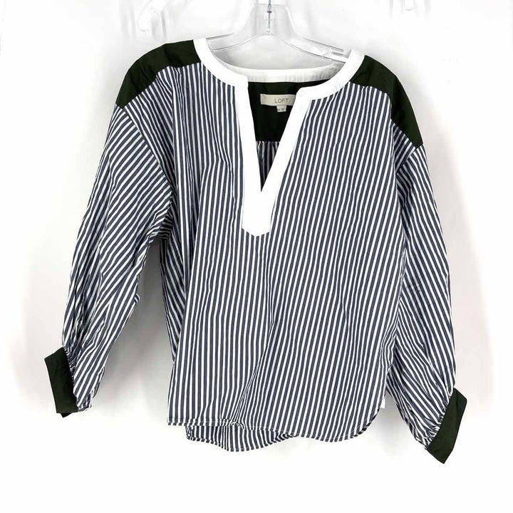 Size M LOFT Multi-Color Shirt