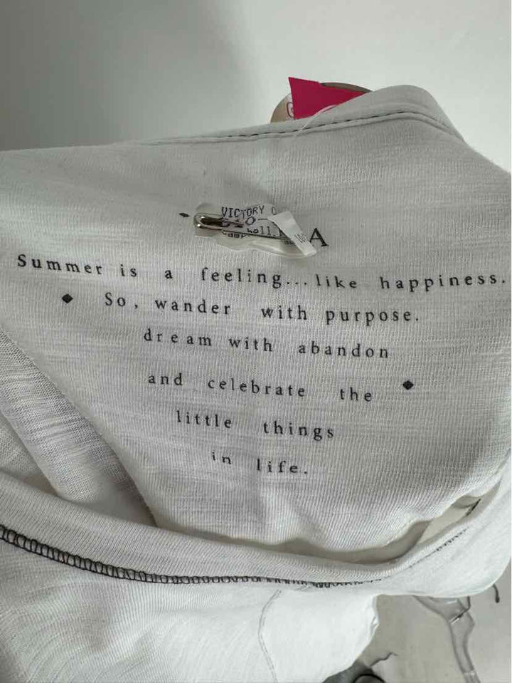 Size L White Cotton Shirt