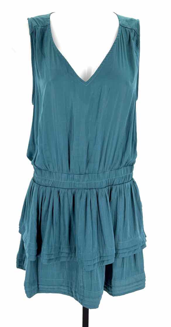 Size L AVARA Teal Dress