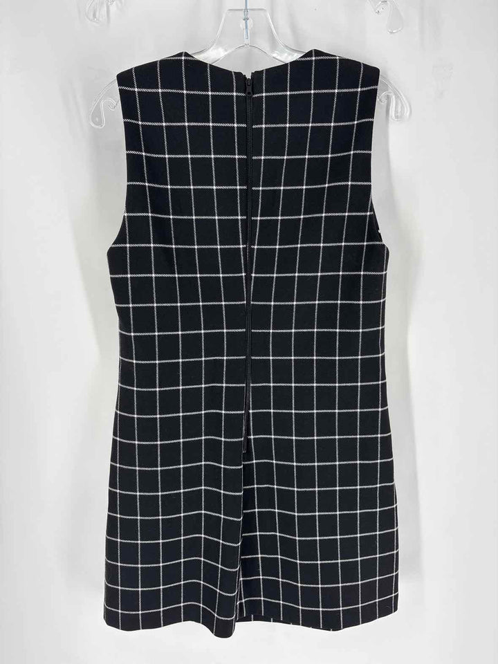 Size 6 Alice + Olivia Black/White Dress
