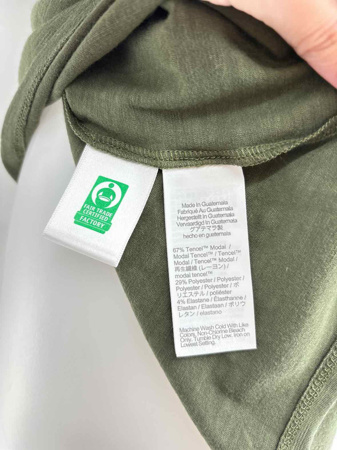 Size L J Crew Olive Shirt