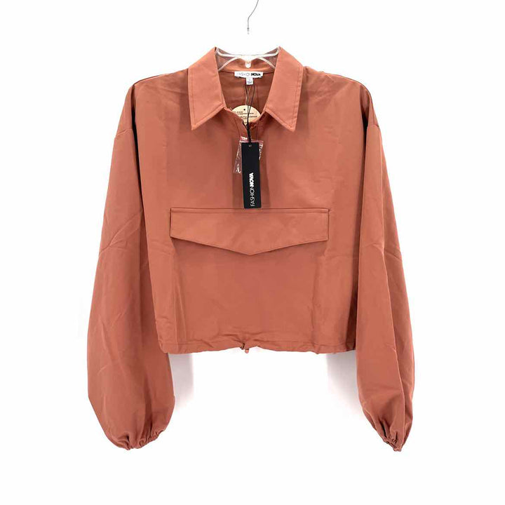 Size S FASHION NOVA Tan Jacket