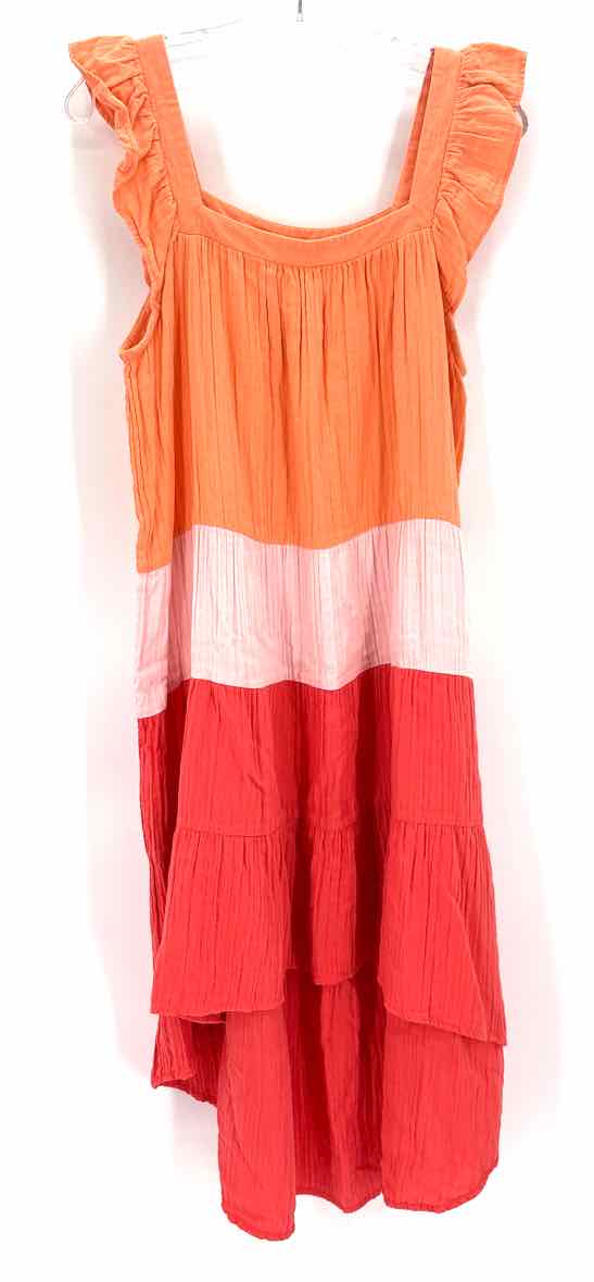 Size L Mud Pie Orange Dress