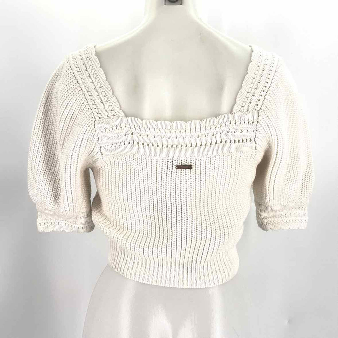 Size XS CLEOBELLA White Knit Shirt