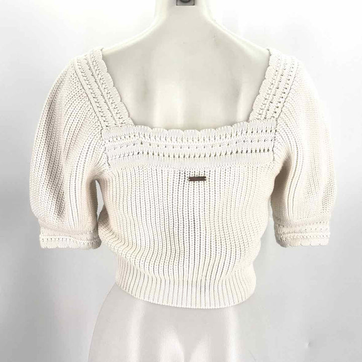 Size XS CLEOBELLA White Knit Shirt