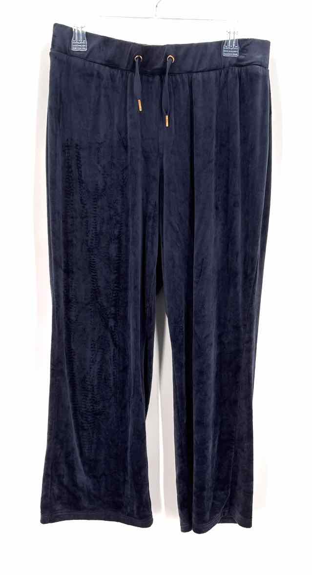 Size 1X MAGASCHONI Navy Velour 2 PC Dress