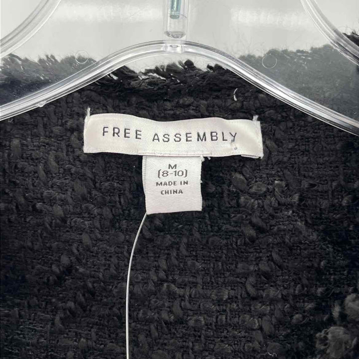 Size M FREE ASSEMBLY Black Blazer