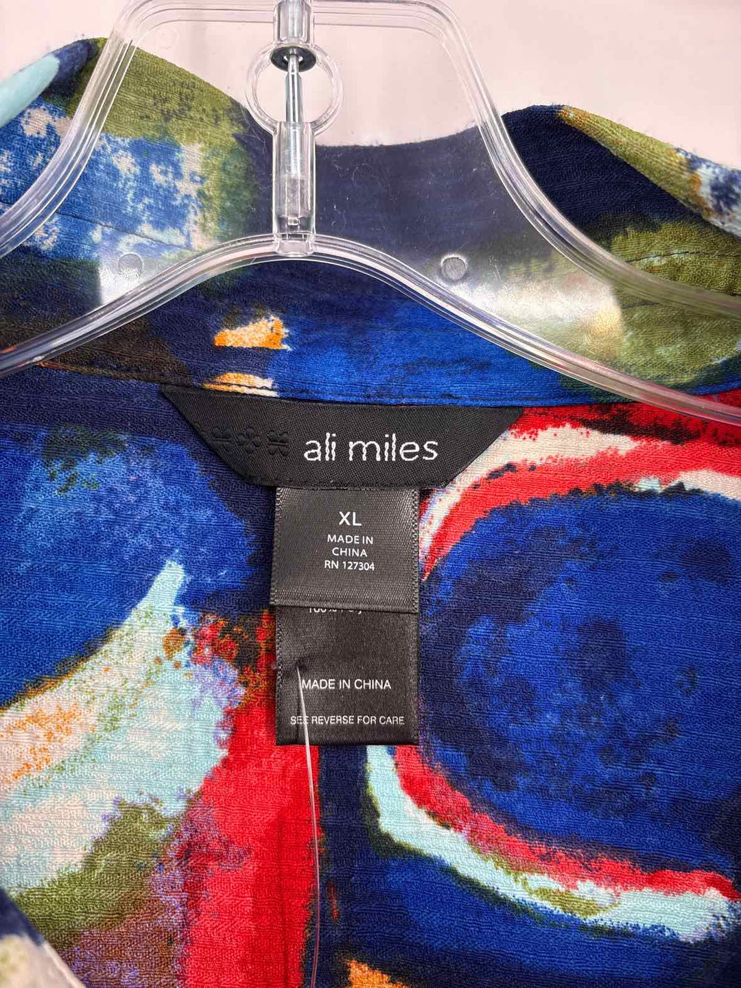 Size XL ALI MILES Multi-Color Blazer