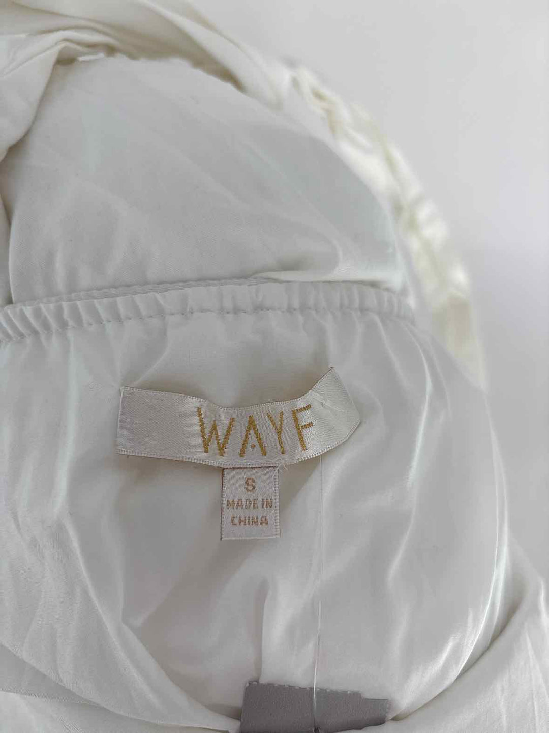 Size S wayf White Dress