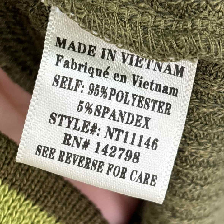 Size L Olive Knit Shirt