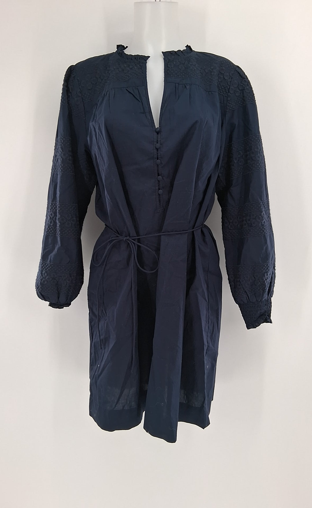 Size L Ann Taylor Navy Dress