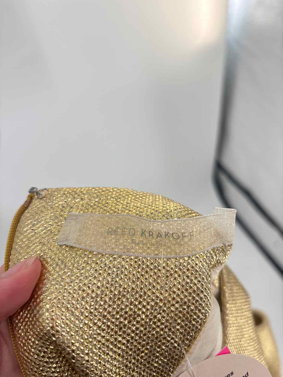 Size 6 REED KRAKOFF Gold Dress