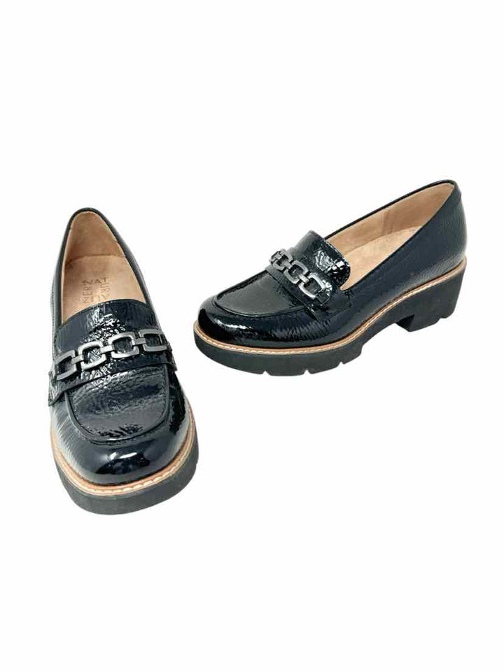 Shoe Size 7.5 Naturalizer Black PATENT Loafers