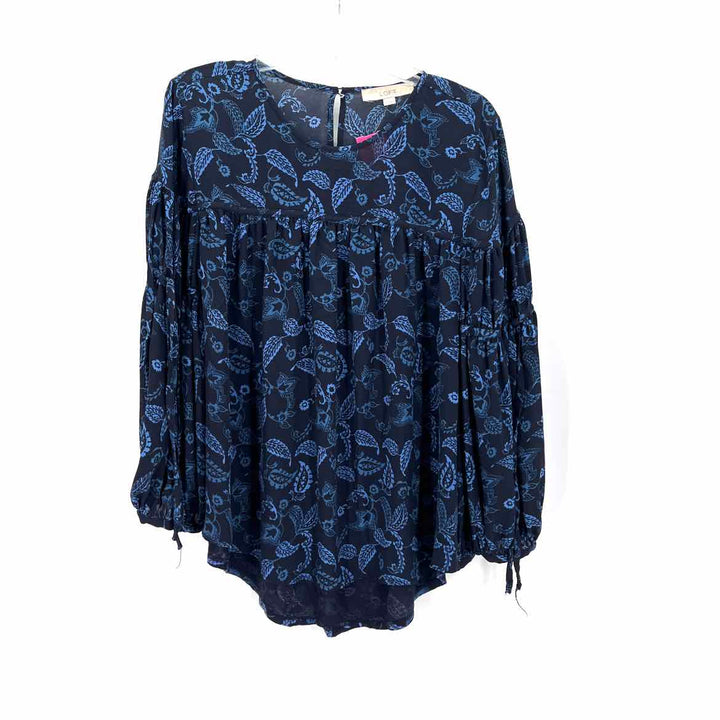 Size L LOFT Navy Shirt