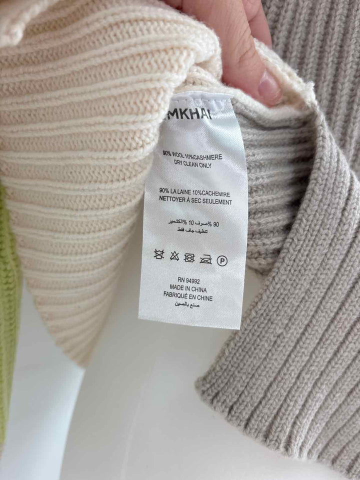 Size S Ivory Knit Sweater