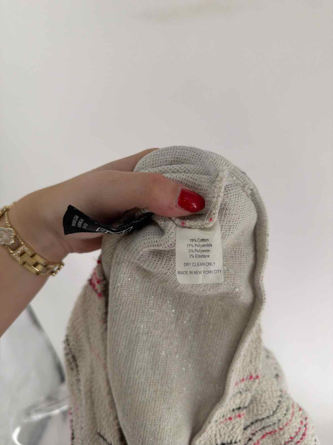 Size S Brown Print Shirt