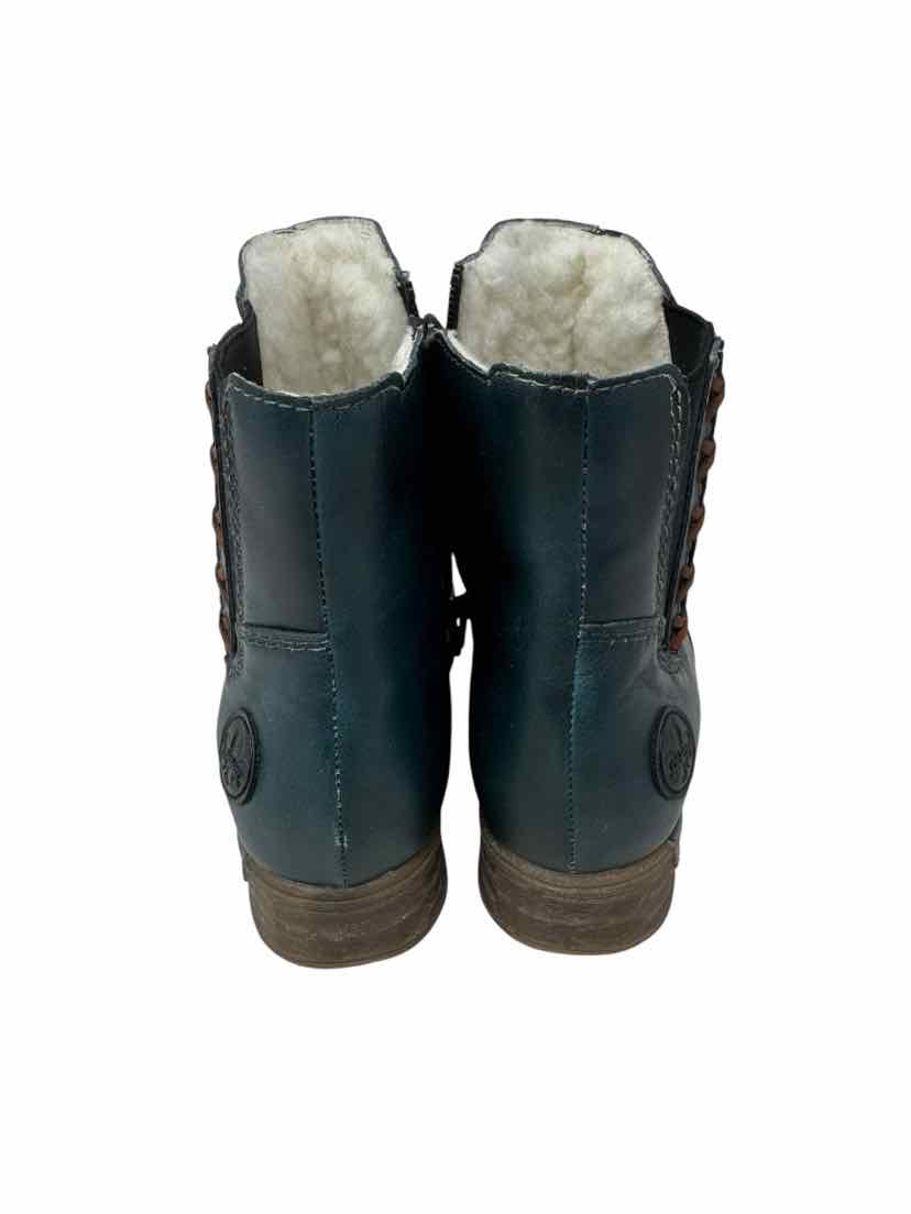 Shoe Size 39 Teal Boots