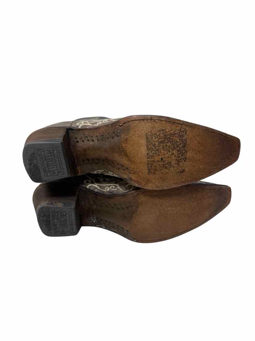 Shoe Size 9 CORRAL Tan Leather Boots