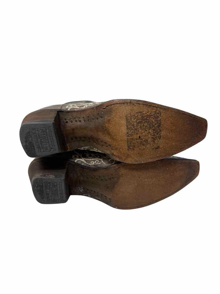 Shoe Size 9 CORRAL Tan Leather Boots