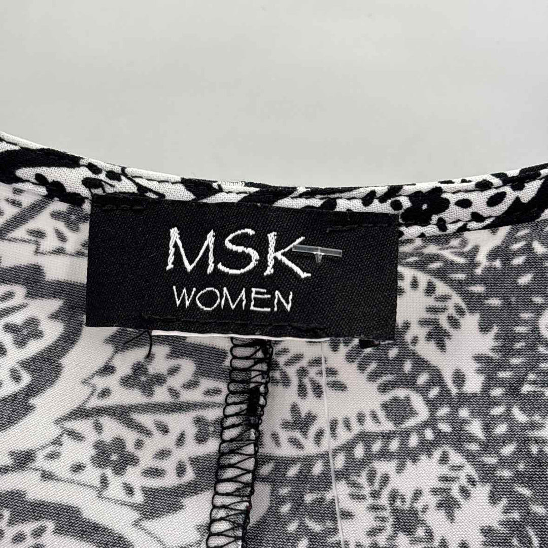 Size XXL MSK Black/White Dress