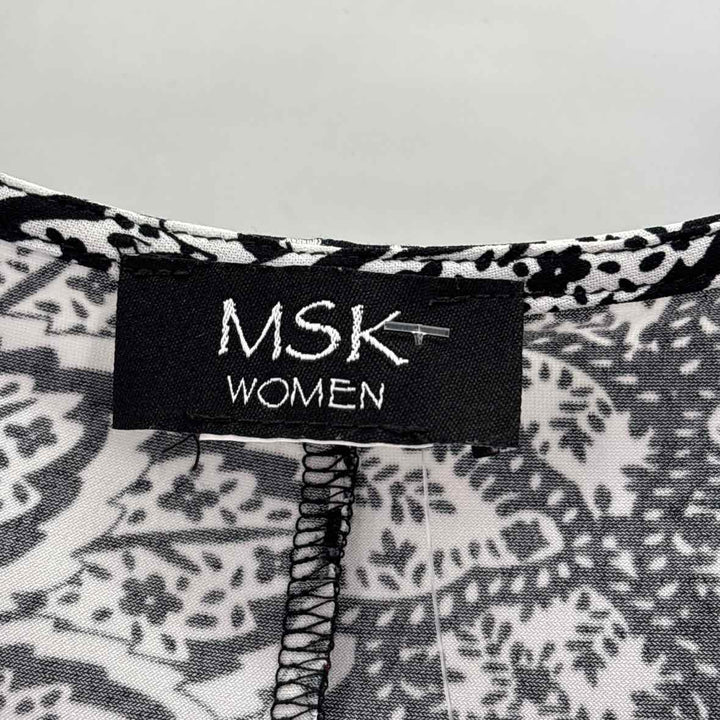 Size XXL MSK Black/White Dress