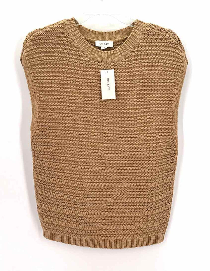 Size S ON 34TH Tan Sweater