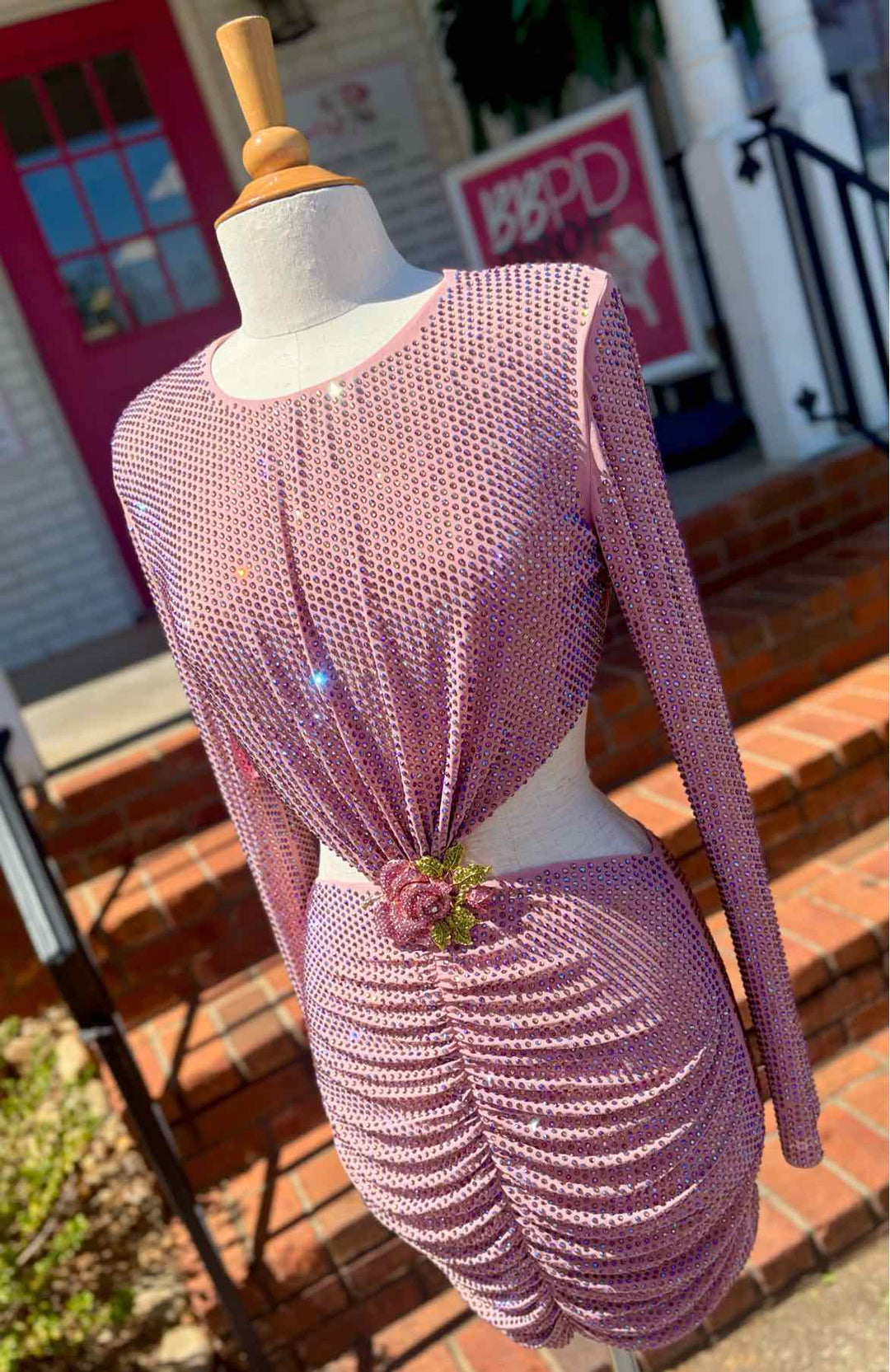 Size L AKIRA Pink Dress