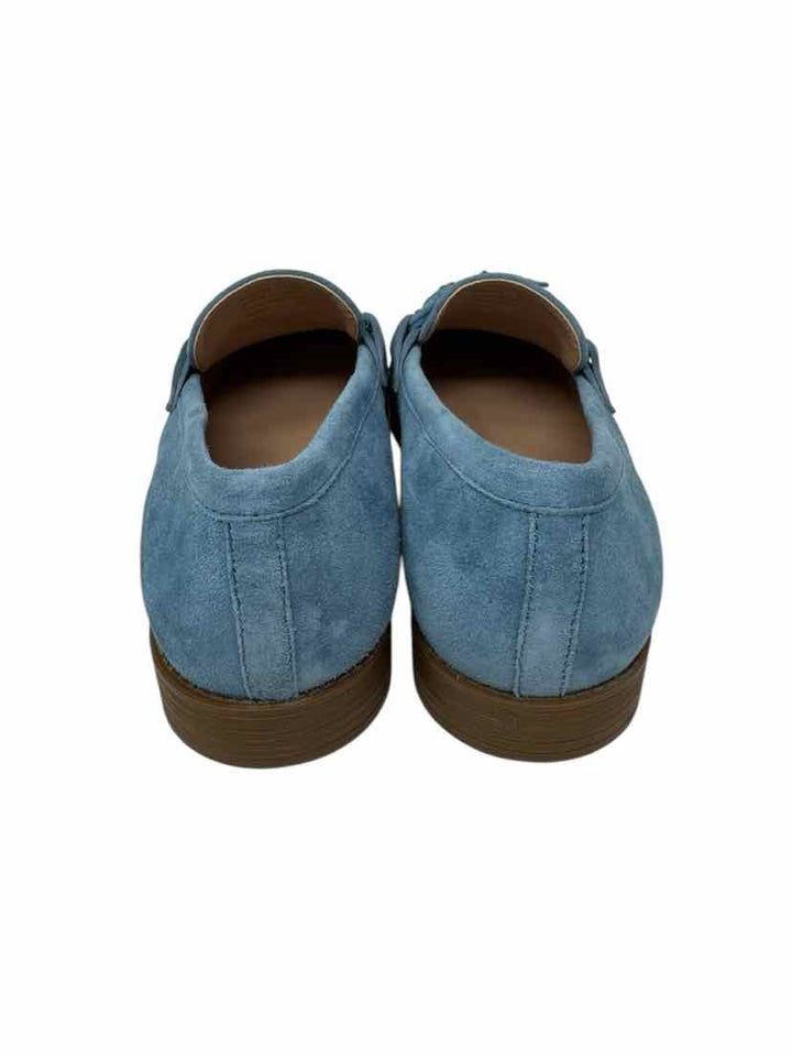 Shoe Size 8.5 Cole Haan Blue Suede Loafers