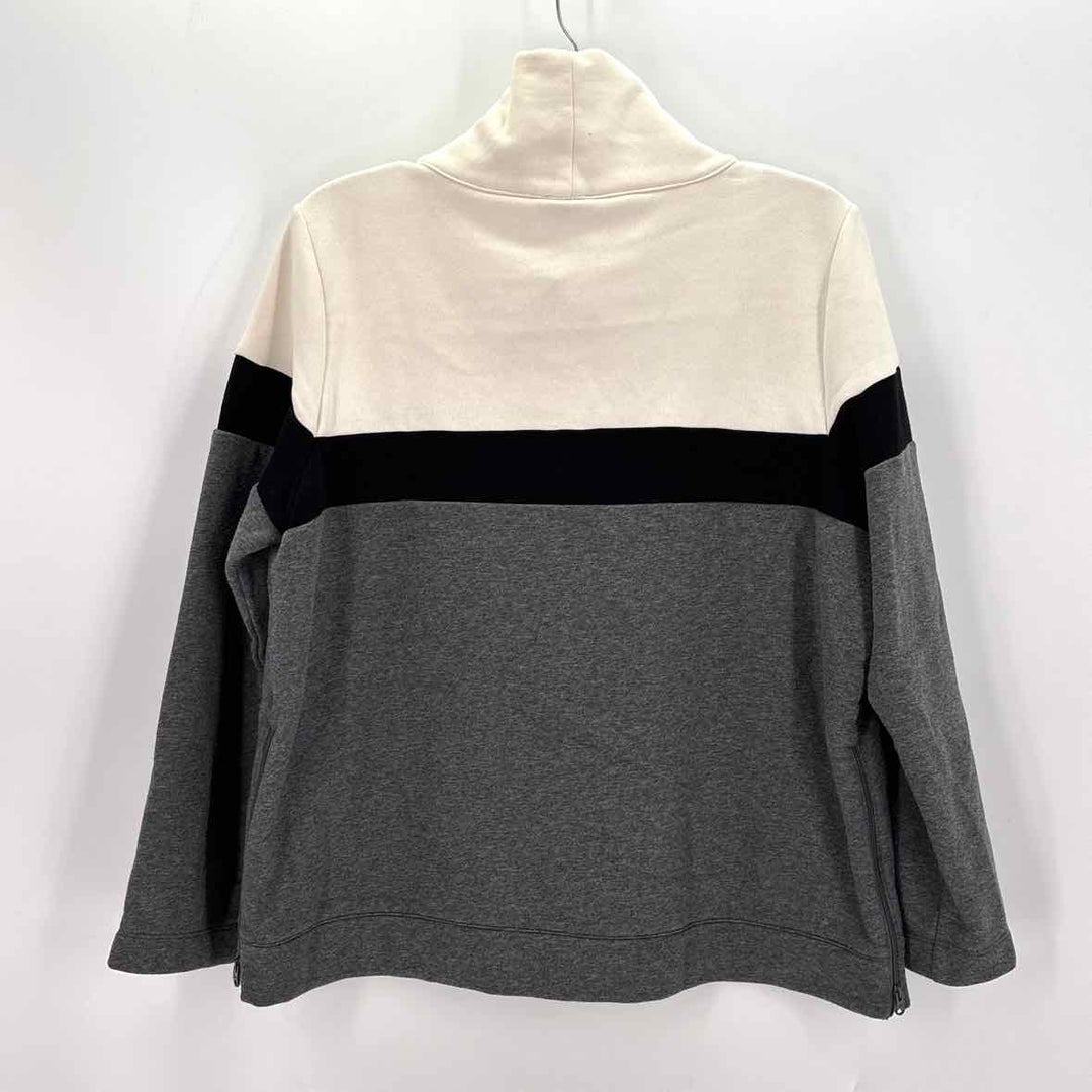 Size L Talbots Gray Sweater