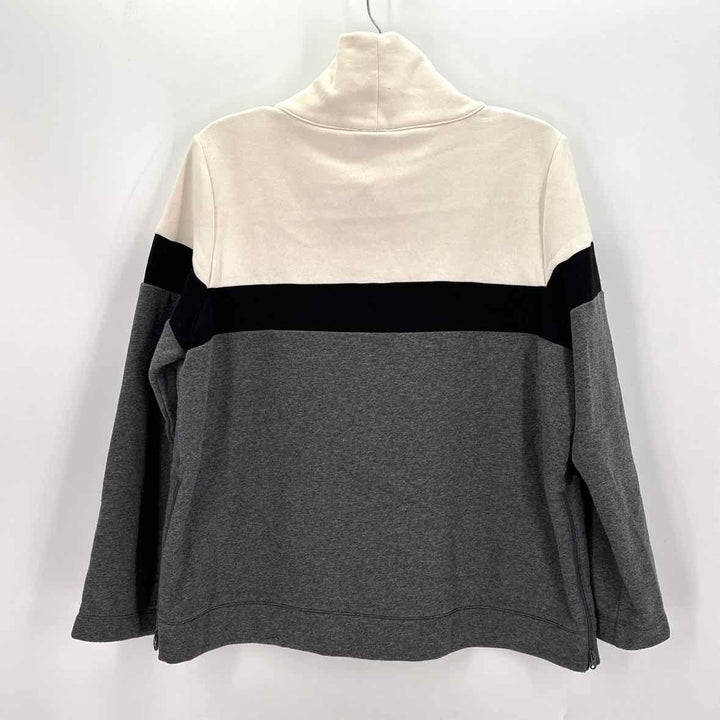 Size L Talbots Gray Sweater