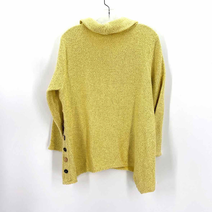 Size L SOFT SURROUNDINGS Yellow Knit Sweater