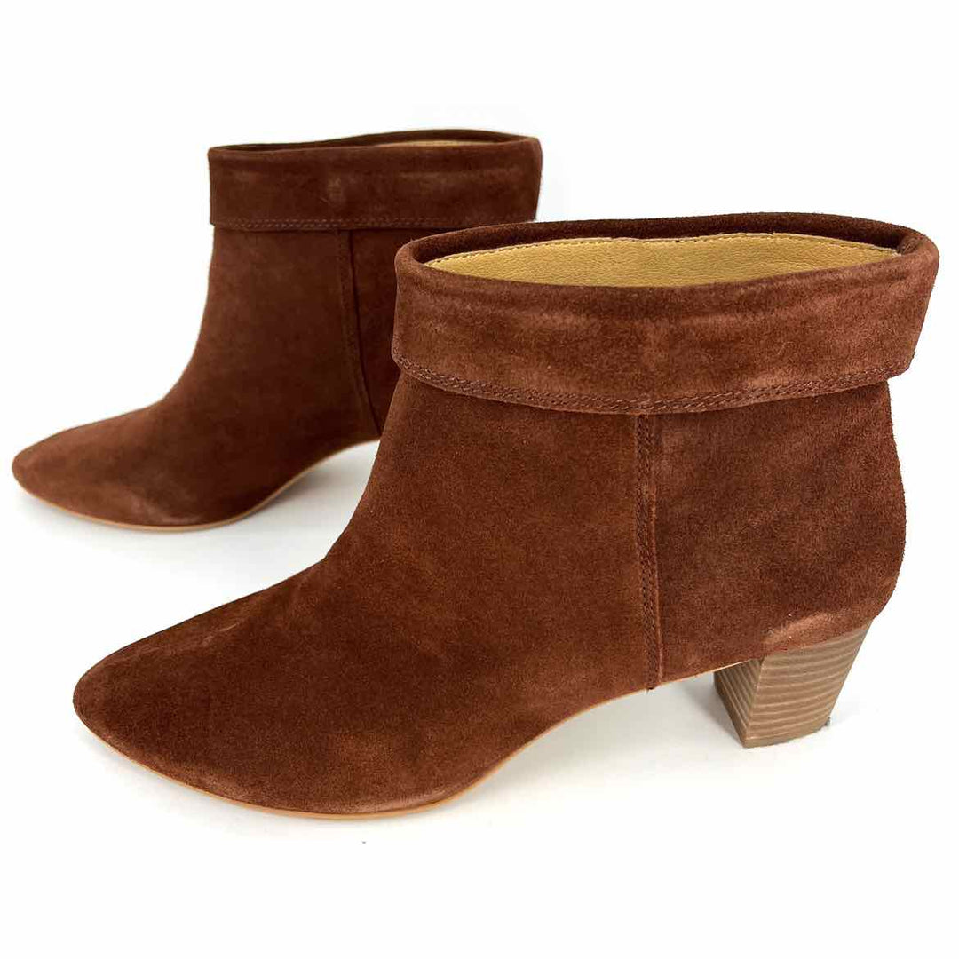 Shoe Size 10 LUCKY Brown Suede Boots